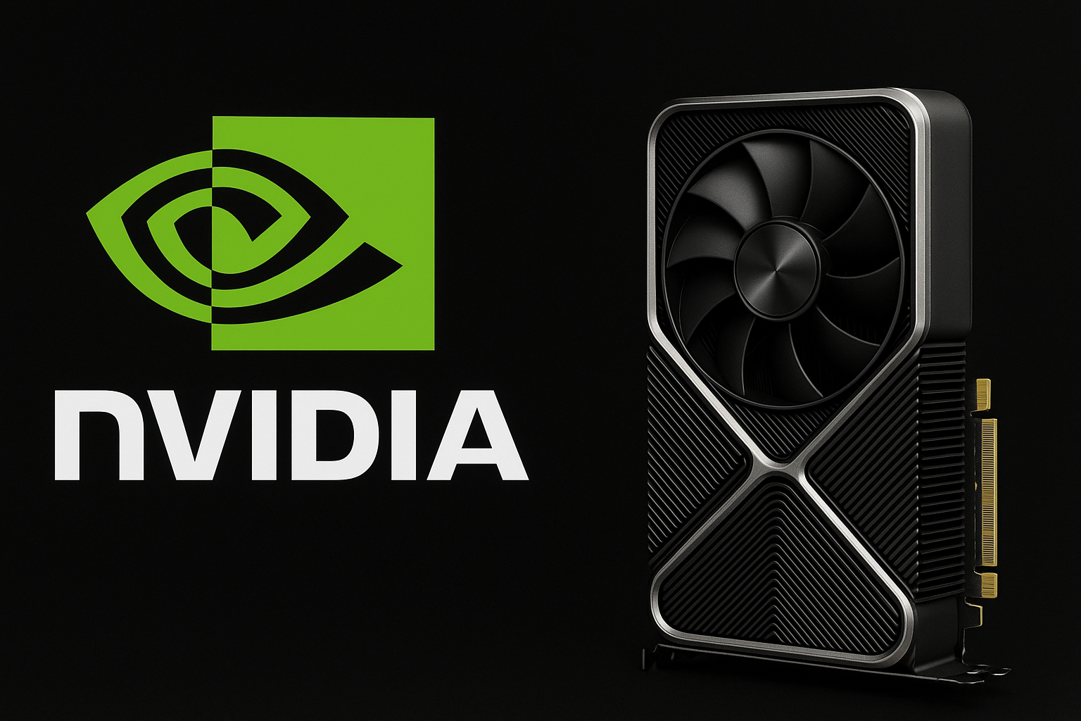 NVIDIA Graphics Card and Logo